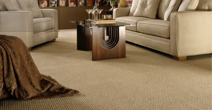carpet installation in living room