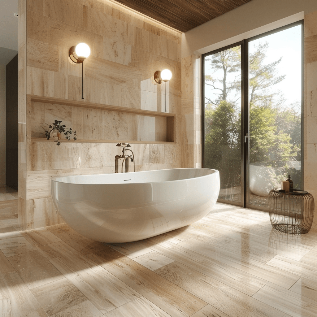 Ceramic Tile for Bathrooms and Kitchens