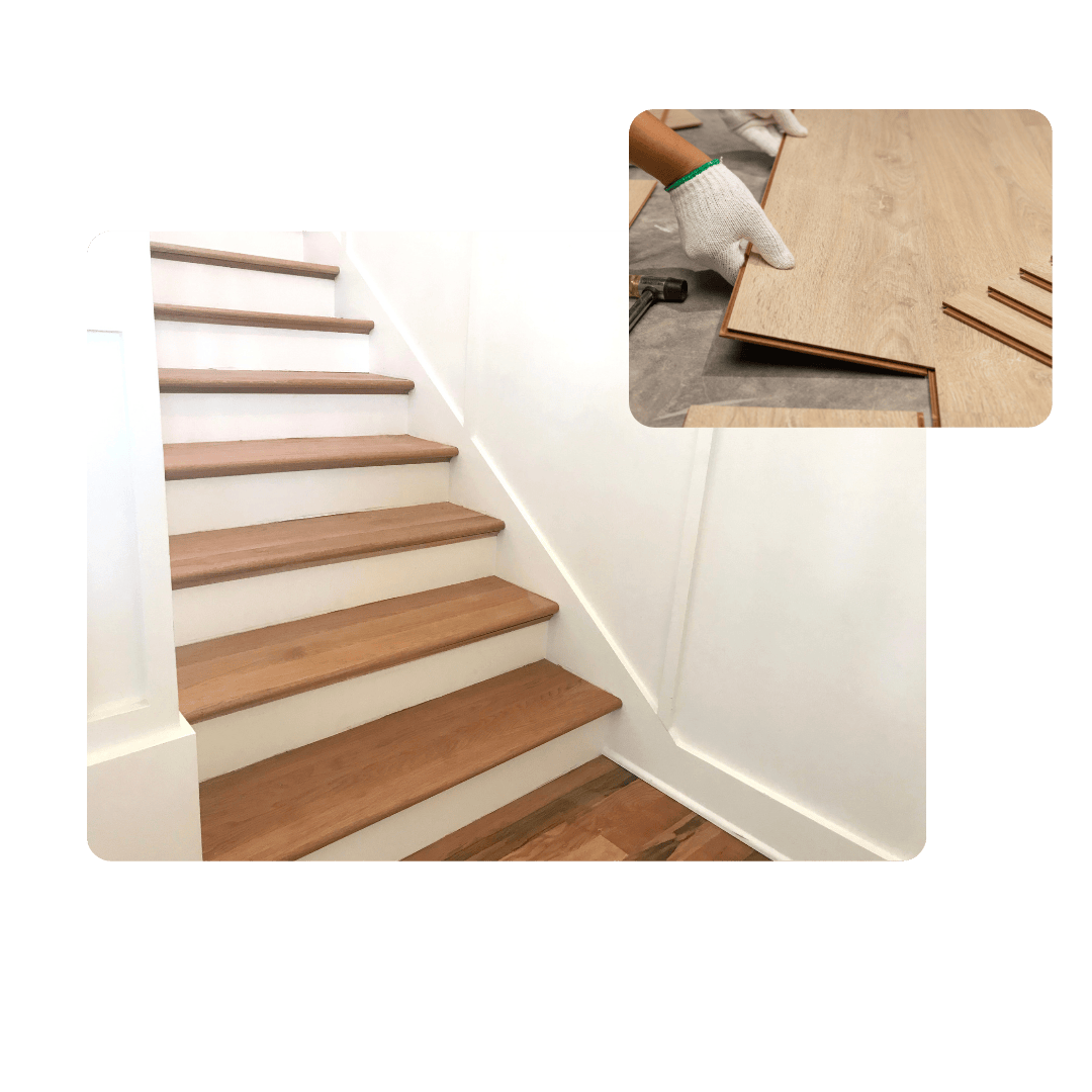 Laminate Flooring on Staircase